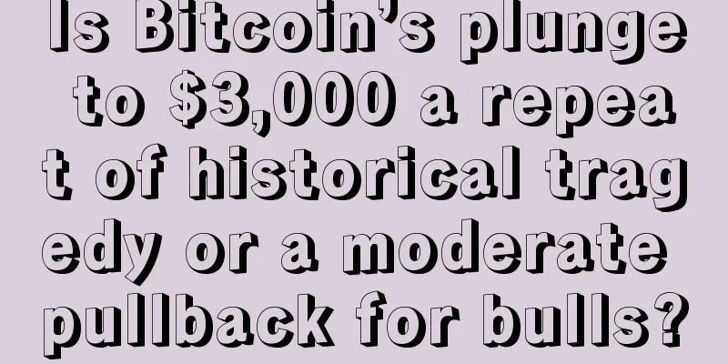 Is Bitcoin’s plunge to $3,000 a repeat of historical tragedy or a moderate pullback for bulls?
