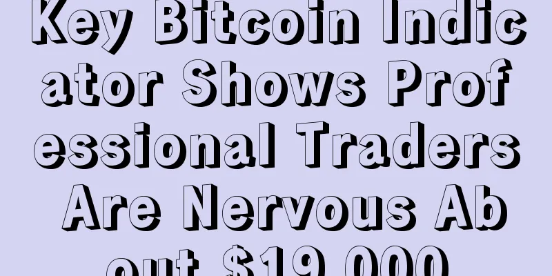 Key Bitcoin Indicator Shows Professional Traders Are Nervous About $19,000