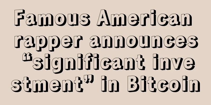 Famous American rapper announces “significant investment” in Bitcoin