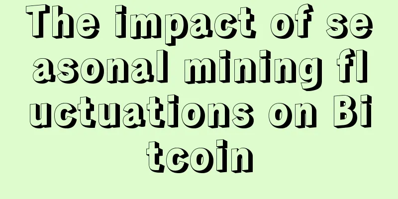 The impact of seasonal mining fluctuations on Bitcoin