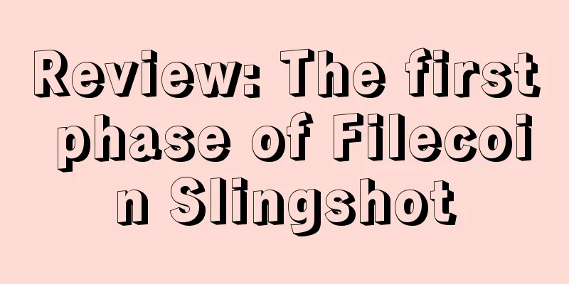 Review: The first phase of Filecoin Slingshot