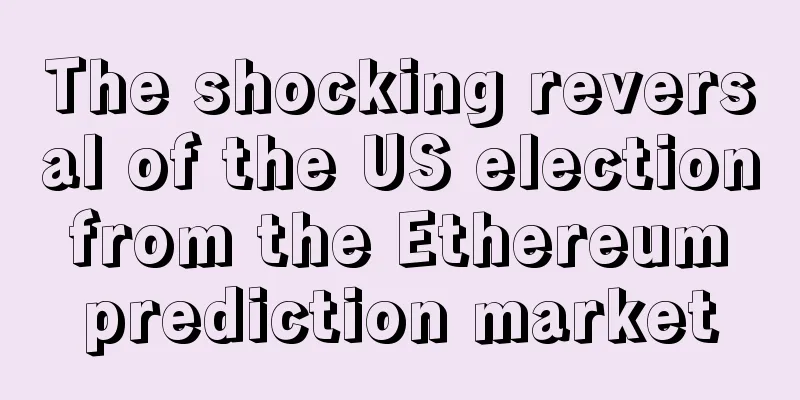 The shocking reversal of the US election from the Ethereum prediction market