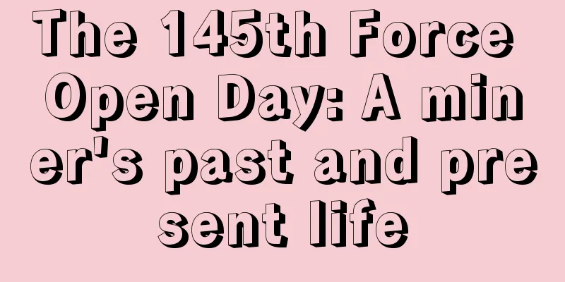 The 145th Force Open Day: A miner's past and present life