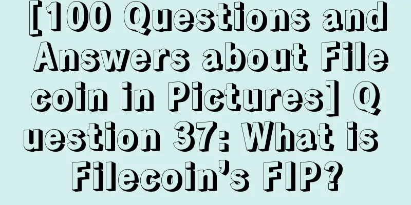 [100 Questions and Answers about Filecoin in Pictures] Question 37: What is Filecoin’s FIP?