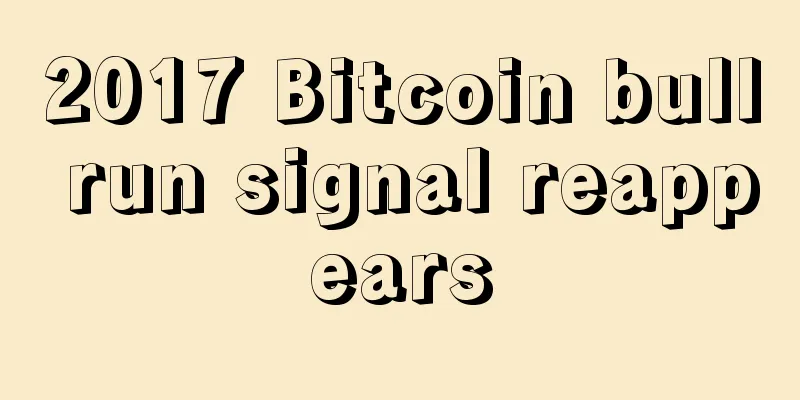 2017 Bitcoin bull run signal reappears