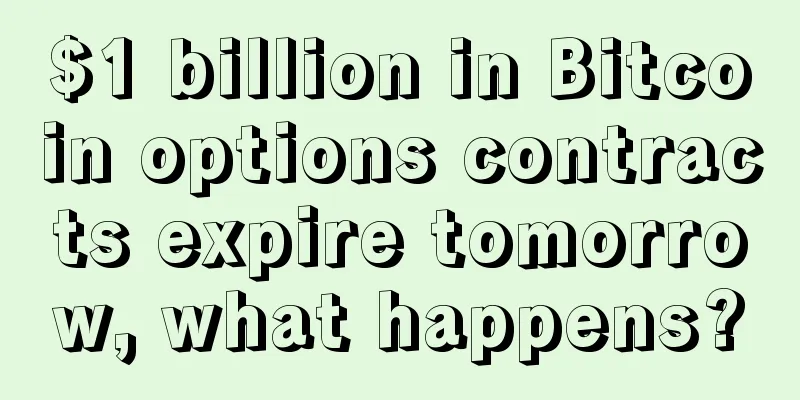 $1 billion in Bitcoin options contracts expire tomorrow, what happens?