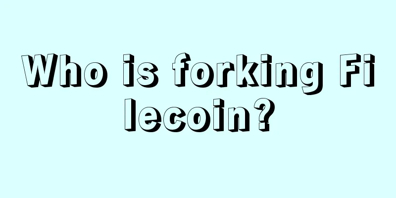 Who is forking Filecoin?