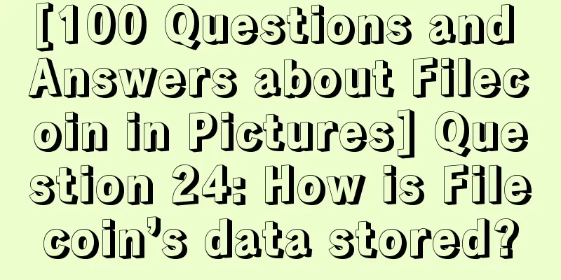 [100 Questions and Answers about Filecoin in Pictures] Question 24: How is Filecoin’s data stored?
