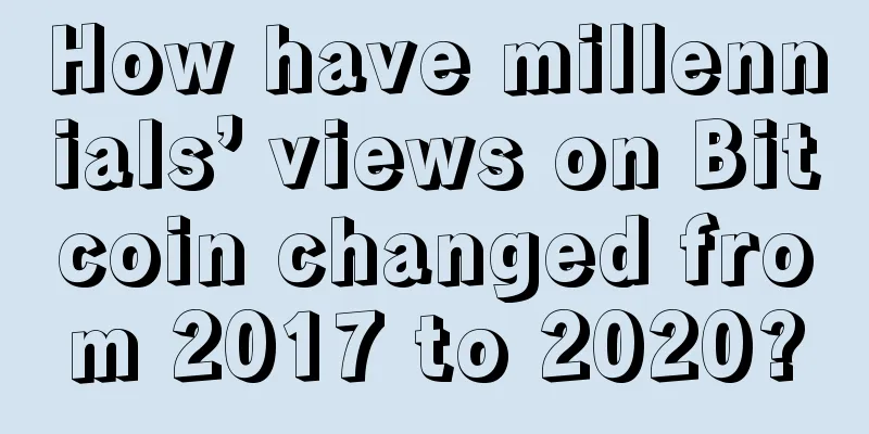 How have millennials’ views on Bitcoin changed from 2017 to 2020?