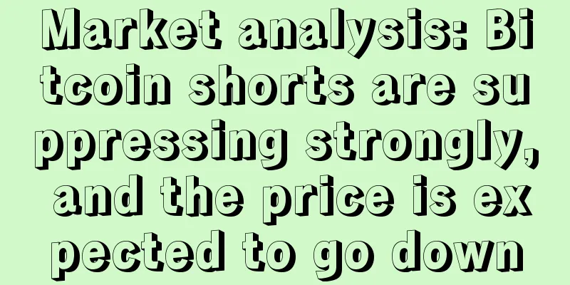 Market analysis: Bitcoin shorts are suppressing strongly, and the price is expected to go down