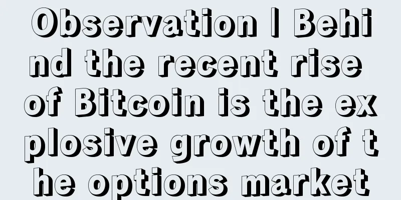 Observation | Behind the recent rise of Bitcoin is the explosive growth of the options market