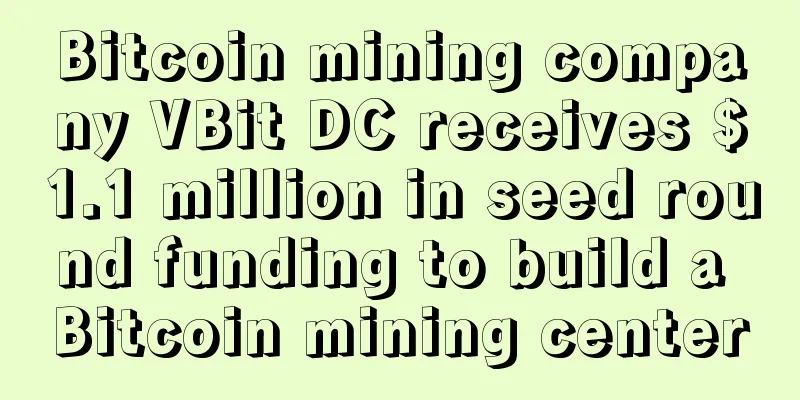 Bitcoin mining company VBit DC receives $1.1 million in seed round funding to build a Bitcoin mining center
