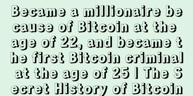 Became a millionaire because of Bitcoin at the age of 22, and became the first Bitcoin criminal at the age of 25 | The Secret History of Bitcoin