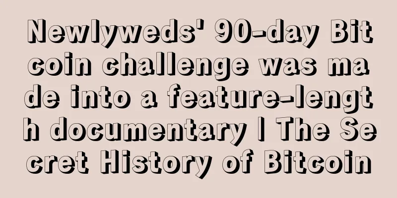 Newlyweds' 90-day Bitcoin challenge was made into a feature-length documentary | The Secret History of Bitcoin