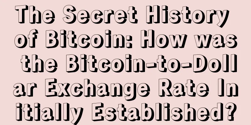 The Secret History of Bitcoin: How was the Bitcoin-to-Dollar Exchange Rate Initially Established?