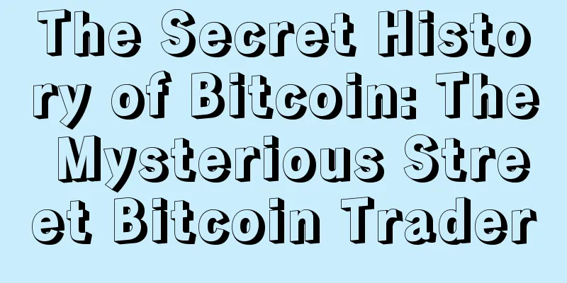 The Secret History of Bitcoin: The Mysterious Street Bitcoin Trader