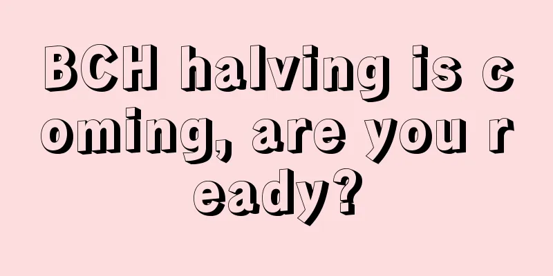 BCH halving is coming, are you ready?