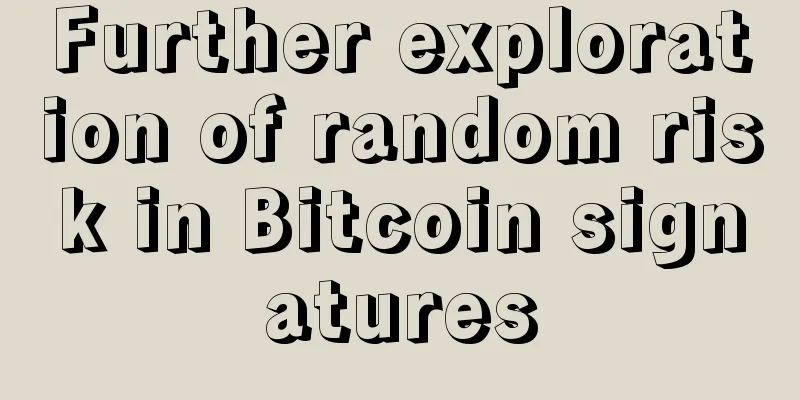 Further exploration of random risk in Bitcoin signatures