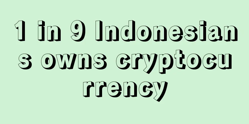 1 in 9 Indonesians owns cryptocurrency
