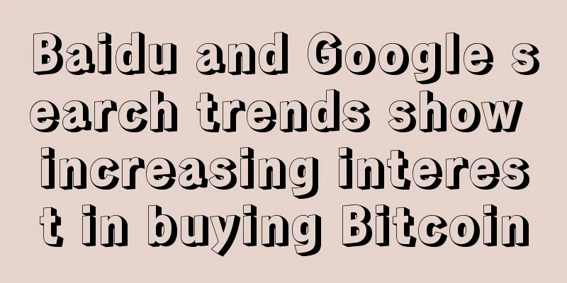 Baidu and Google search trends show increasing interest in buying Bitcoin