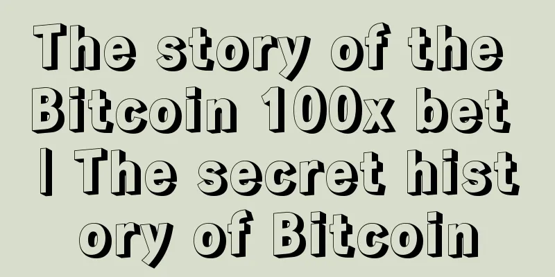 The story of the Bitcoin 100x bet | The secret history of Bitcoin