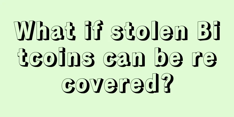 What if stolen Bitcoins can be recovered?