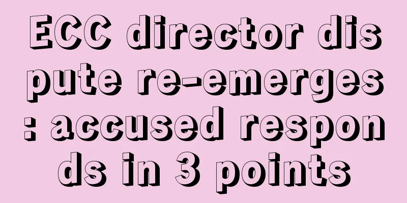 ECC director dispute re-emerges: accused responds in 3 points