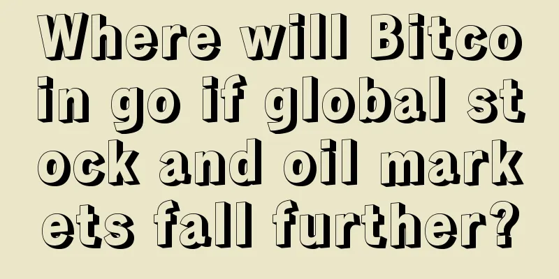 Where will Bitcoin go if global stock and oil markets fall further?