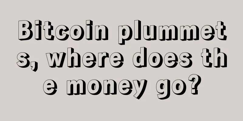 Bitcoin plummets, where does the money go?