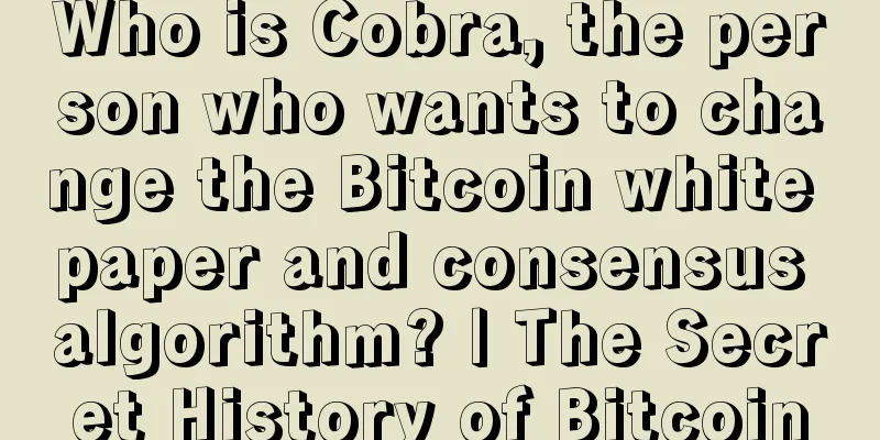 Who is Cobra, the person who wants to change the Bitcoin white paper and consensus algorithm? | The Secret History of Bitcoin
