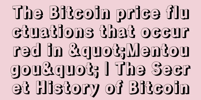 The Bitcoin price fluctuations that occurred in "Mentougou" | The Secret History of Bitcoin