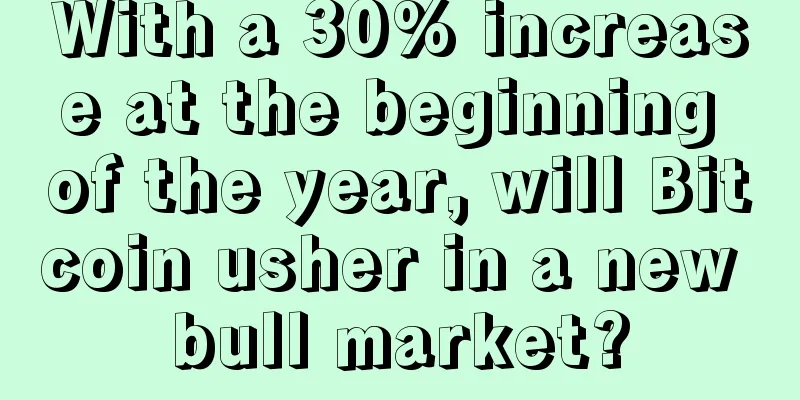 With a 30% increase at the beginning of the year, will Bitcoin usher in a new bull market?