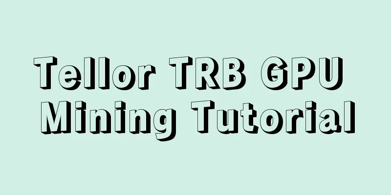 Tellor TRB GPU Mining Tutorial