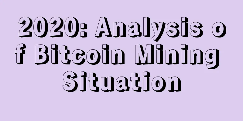 2020: Analysis of Bitcoin Mining Situation