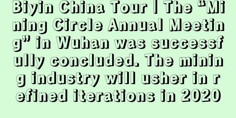 Biyin China Tour｜The “Mining Circle Annual Meeting” in Wuhan was successfully concluded. The mining industry will usher in refined iterations in 2020