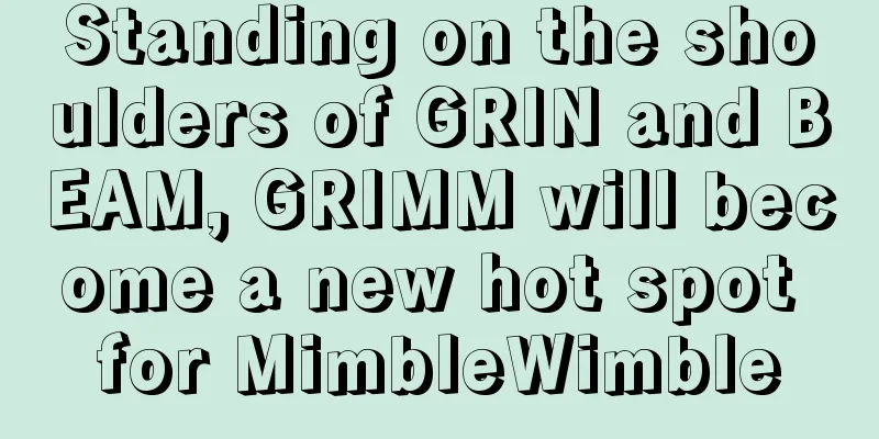 Standing on the shoulders of GRIN and BEAM, GRIMM will become a new hot spot for MimbleWimble