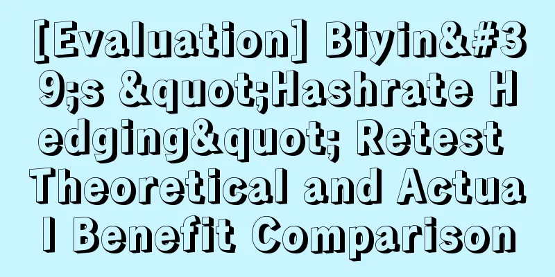 [Evaluation] Biyin's "Hashrate Hedging" Retest Theoretical and Actual Benefit Comparison