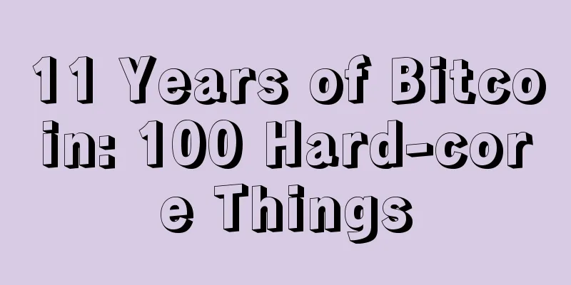 11 Years of Bitcoin: 100 Hard-core Things