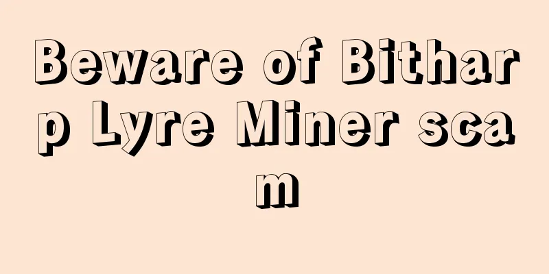 Beware of Bitharp Lyre Miner scam