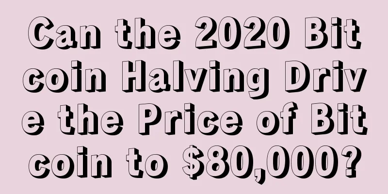 Can the 2020 Bitcoin Halving Drive the Price of Bitcoin to $80,000?