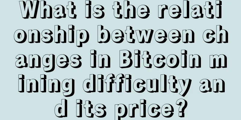 What is the relationship between changes in Bitcoin mining difficulty and its price?