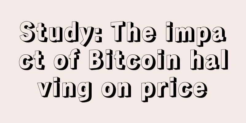 Study: The impact of Bitcoin halving on price