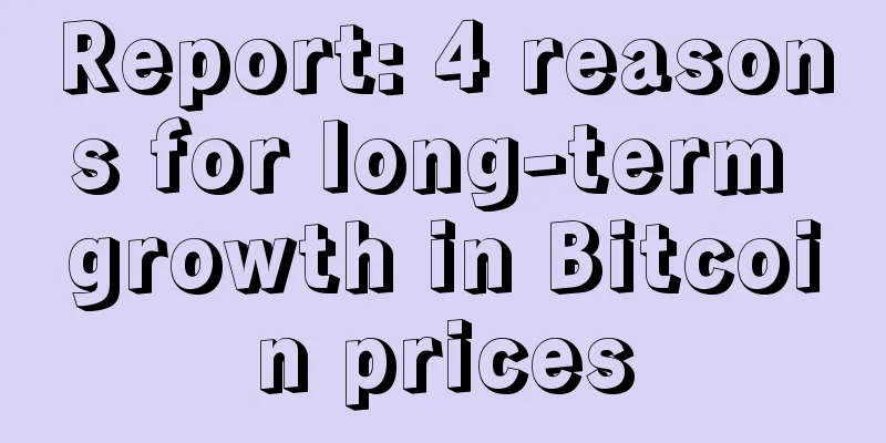 Report: 4 reasons for long-term growth in Bitcoin prices