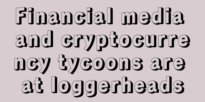 Financial media and cryptocurrency tycoons are at loggerheads