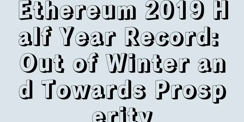 Ethereum 2019 Half Year Record: Out of Winter and Towards Prosperity