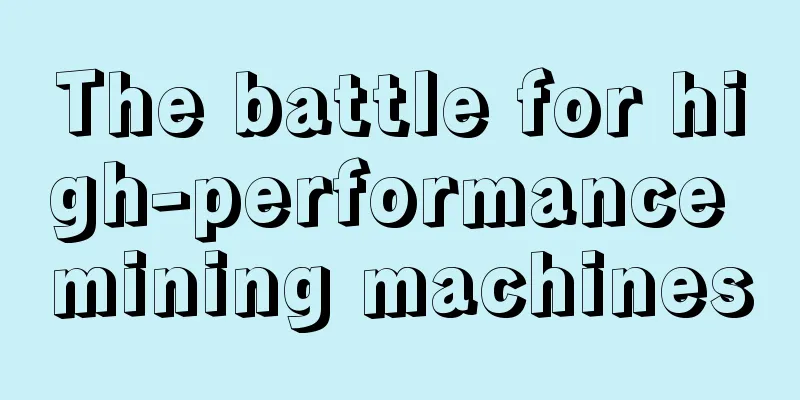 The battle for high-performance mining machines