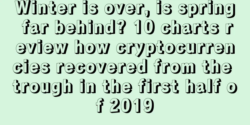 Winter is over, is spring far behind? 10 charts review how cryptocurrencies recovered from the trough in the first half of 2019
