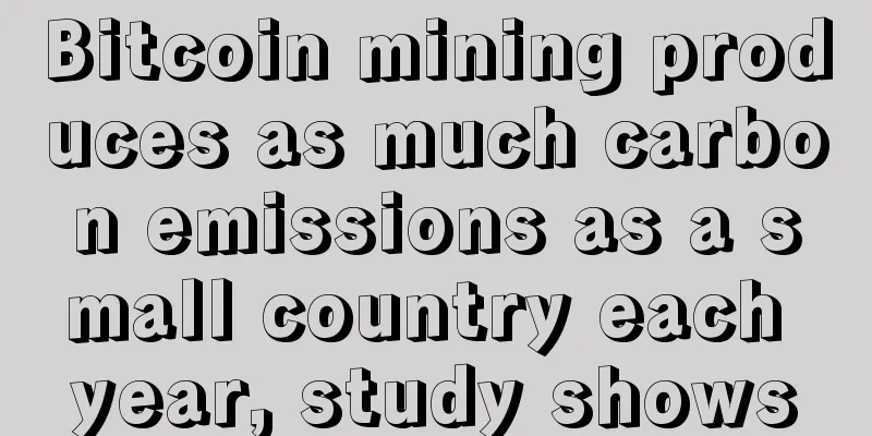 Bitcoin mining produces as much carbon emissions as a small country each year, study shows