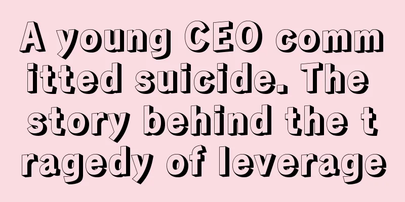 A young CEO committed suicide. The story behind the tragedy of leverage