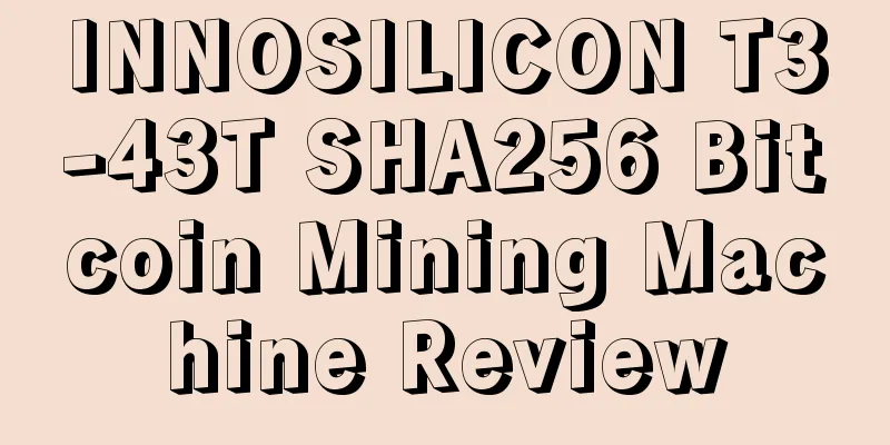 INNOSILICON T3-43T SHA256 Bitcoin Mining Machine Review